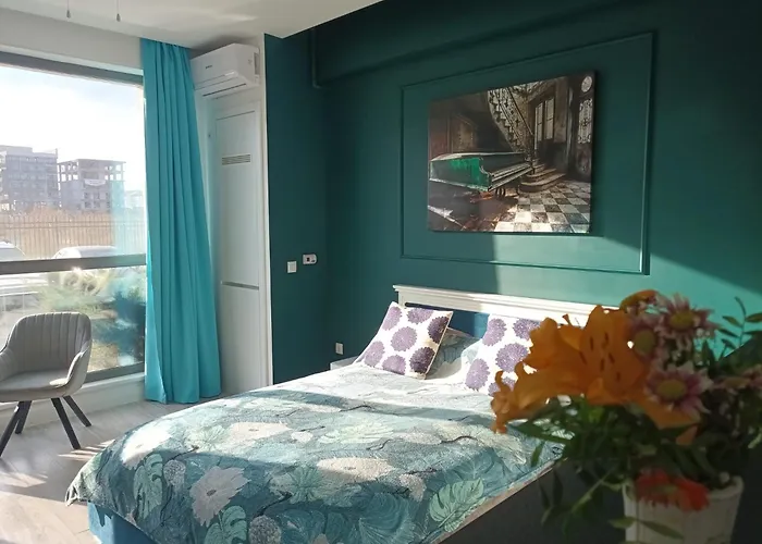 Clausstudio Onix Blue Mamaia Nord Apartmán